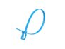 Picture of 10 Inch 50 Lbs Fluorescent Blue Releasable/Reusable Cable Tie - 20 Pack - 0 of 1