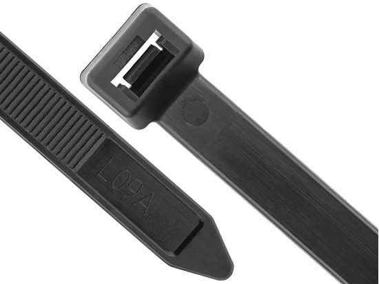 24 Inch Black UV Standard Cable Tie