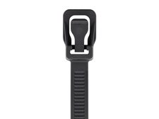 Picture of ProTie 36 Inch Black Releasable Tie - 5 Pack