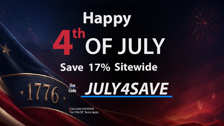 Save 17% Sitewide with Coupon JULY4AVE