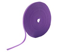 Picture of 1/2 Inch Continuous Purple Hook and Loop Wrap - 25 Yards