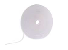 Picture of 1/2 Inch Continuous White Hook and Loop Wrap - 25 Yards