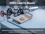 Picture of 316SS Single-Hole Cable Tie Mounts for Corrosive Environments, 23x15x5mm, 100 Pack - 3 of 7